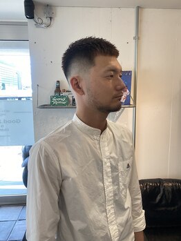 グッドプレイスアンドシング(Good Place&thing)の写真/【伊丹駅徒歩５分】平日限定/当日限定クーポンもご用意＊平日のお仕事終わりにも◎男性の身だしなみはGPへ!