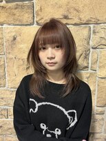 ゼスト ジグ(ZEST ZIGU)&nbsp;ミディアムウルフ風レイヤー【竹下】