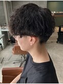 メンズ/マッシュ/ツイストスパイラルパーマ