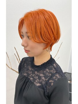 エン 吉祥寺(EN) 20代30代40代前下がり耳掛けショートボブ丸みショート◎