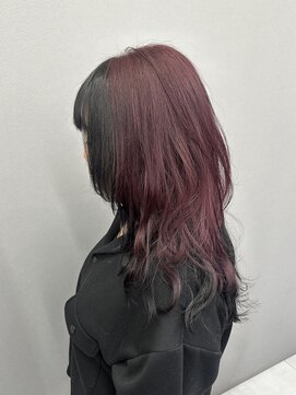 アテバイルイス 喜連瓜破(ATE by luis) ◎フェイスフレーミング/ラベンダー/ブラック