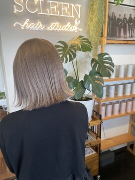 スクリーン(SCLEEN) ハイトーンボブ