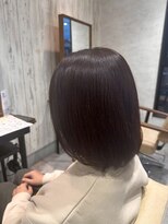 エヌアンドエー 杉戸高野台店(N&A)&nbsp;艶で魅せる大人のストレートミディボブ/髪質改善/トリートメント