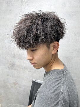 ネクスト 静岡店(NEXT) MEN'S HAIR/ブルーブラック/スペインカール/韓国マッシュ