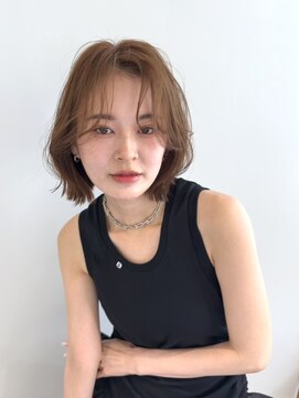 レミー(REMY) ミルクティー外巻きショートボブ