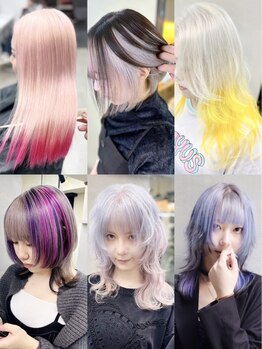 ディア(.eer)の写真/学生～20代のセンス溢れるオーダー日々殺到★長年鍛えられたブリーチ＆カラー技術をお届けします♪