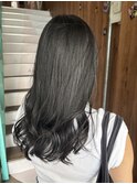 ダークグレージュ×透明感カラー
