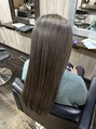 ヘアサロンエムフィス 池袋東口(HAIR SALON M Fe's) 〔ブリーチあり〕ナチュラルグレージュ