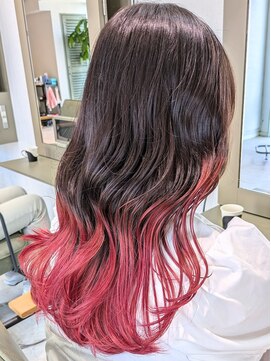 コード 四条河原町駅店(CHORD) デザインカラーハイトーン/京都/河原町/ブリーチカラー