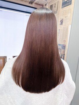 シック(Chic) ロブショコラアッシュ×メテオトリートメント☆彡