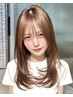 【当日限定】デザインカット＋透明感カラー＋トリートメント［香椎/香椎宮前