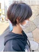 小顔ショート【ひばりヶ丘/ショート/ショートボブ/前髪カット】