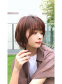 【ボブ】ショート/縮毛矯正/髪質改善/酸性ストレート/白髪ぼかし