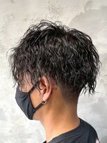 アポロ 横浜駅店(apollo)&nbsp;men's/スペインカール/スパイキーショート/ブルーブラック