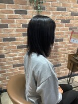 スペックホルダー(Spec Holder)&nbsp;ブルーブラック11.29黒髪