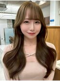 大人上品くびれ × 顔まわりレイヤー