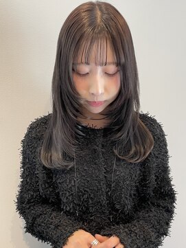 ダメージも可愛くカバー！レイヤーカット！