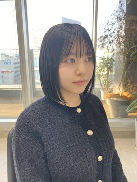 ルクス(Luxs) 成人式後のバッサリカット