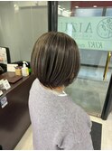 アンブレラカラー　白髪ぼかし