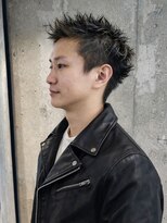 オルカ(ORCA)&nbsp;men's/スパイキーショート/ニュアンスパーマ/眉毛/パーマ/新宿