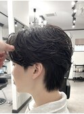 高松 強めフェザーパーマ