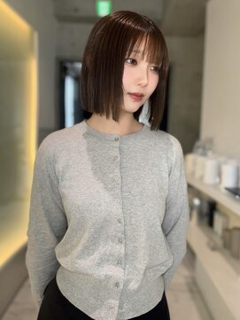 スウィープ 平尾(sweep) 髪質改善ストレート☆艶ボブ