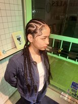 ヘアー アレス(hair ales)&nbsp;コーンロウ ハーフコーンロウ コーンロウ8本