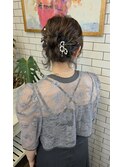 ＊THERIRE. 結婚式お呼ばれ×ショートヘアアレンジ＊