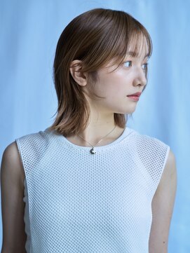 ピークアブー アヴェダ アトレ恵比寿(PEEK-A-BOO AVEDA) 大人可愛い20代30代40代顔まわりカットレイヤーボブ透明感カラー