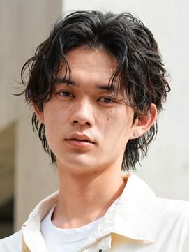 バイフィフス 原宿/表参道(by fifth) 原宿フェザーパーマ毛流れセンターパートウルフェザーショート