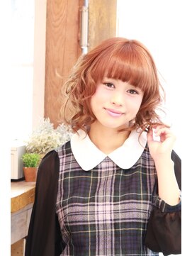 テテクルー(tete et clou) 女子力アップ!大きなウェーブで、ゆるふわパーマスタイル