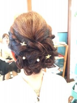 ロカット サロン(Roquat Salon) アップスタイルパールアレンジ【ヘアセット 立川/立川南/袴】