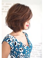 ヒップスデコ(Hip's deco) くせ毛風大人ボブ☆『大宮Hip's』#1