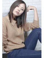 ヘアメイク アヴァロン 橋本店(HAIR MAKE Avalon)&nbsp;【Avalon橋本】グレージュストレート［橋本駅/緑区橋本］