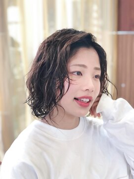 ヘアーサロン くわしろ バーバーショップ パーマスタイル