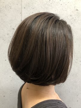 ミリュウ(Milieu) やわらかい縮毛矯正でまとまるボブに