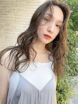 マーシィ(MARCIE)&nbsp;ニュアンスロングレイヤー×マロンブラウン/アッシュオリーブ