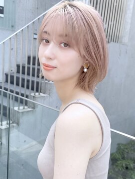 コクーン(Cocoon) ブロンドくびれbob☆#イメチェン#モード#ダークアッシュ