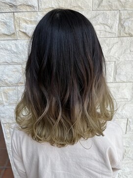 ブランシェ 高蔵寺店(BRANCHE) 【加藤】根暗イエローグラデーション☆