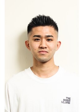 レンゲン(LENGEN) メンズかき上げニュアンスマッシュサイドパート韓国マッシュ