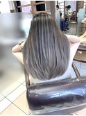 ロング×バレイヤージュ