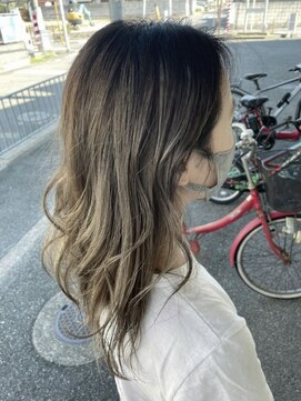 リーフ ヘア 上田美容研究所(Lief hair) シャドウルーツハイライト