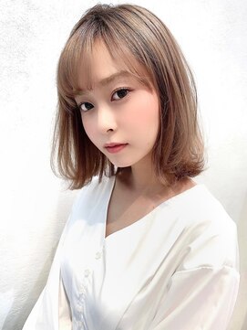 マティエ 銀座(Matie) くびれミディココアベージュツヤオレンジ透明感20代30代40代銀座