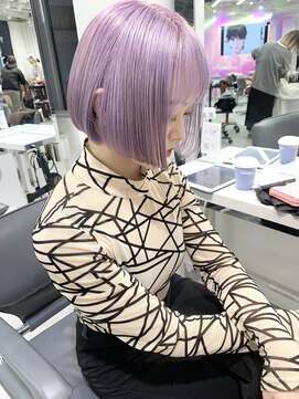 ランテルディ 渋谷(LANTERDIT) 【LANTREDIT】ペールラベンダー(ブリーチ有)担当 JUN