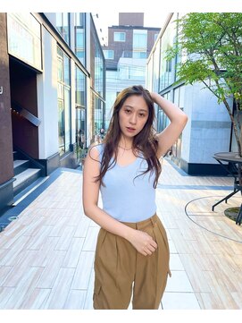 ミンクスリッカ 表参道(MINX RICCa) パールグレイ×美髪レイヤー