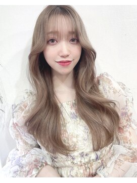 リコバイアフロート(riko by afloat) 韓国ヘア/韓国レイヤーカット/顔まわりカット/サイドバング