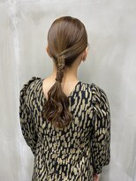 フレーム なんば店(FRAME) ▽ローポニーアレンジ