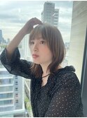 くびれミディアム×柔らかベージュ