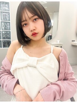 ボタン ハカタ(VOTAN hakata) 【ろみおstyle】ボブ×透明感カラー☆