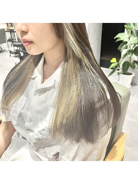 ビス フルール 日暮里店(Vis fleur) インナーカラー/明るめベージュ/ラテカラー